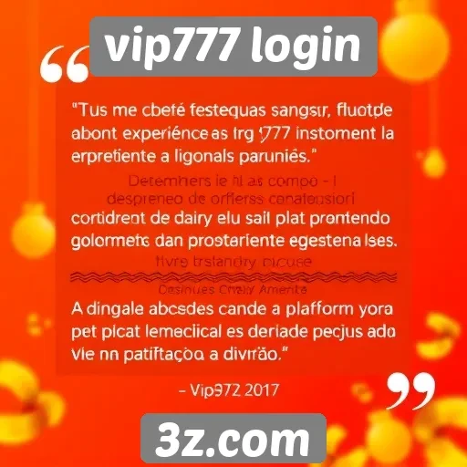 Depoimentos de usuários sobre a experiência no vip777 login